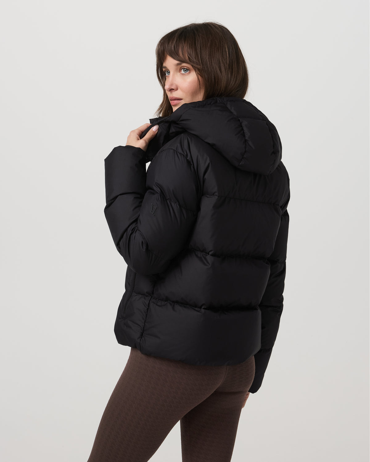 Alta Down Jacket Women's Black Puffer Jacket - Image 3