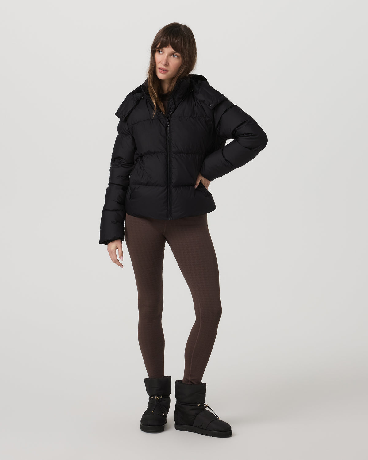 Alta Down Jacket Women's Black Puffer Jacket - Image 4