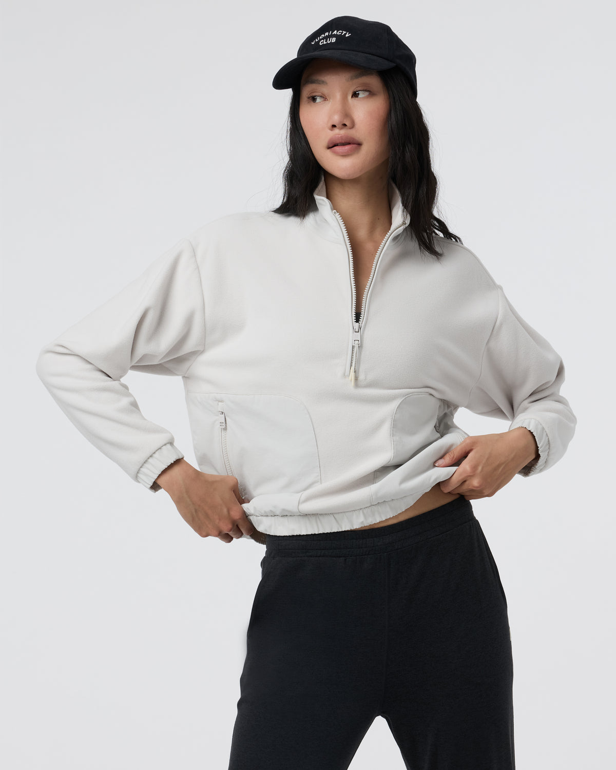Women's Aspen Half Zip Salt Fleece Pullover