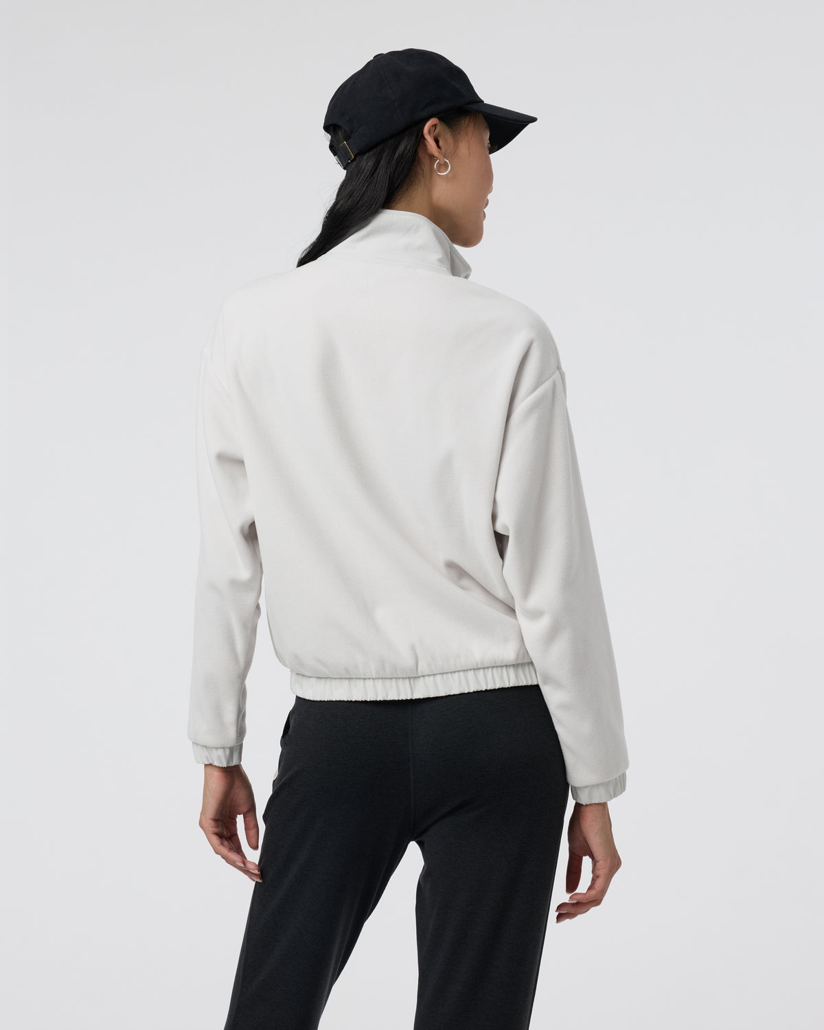 Women's Aspen Half Zip Salt Fleece Pullover - Image 3