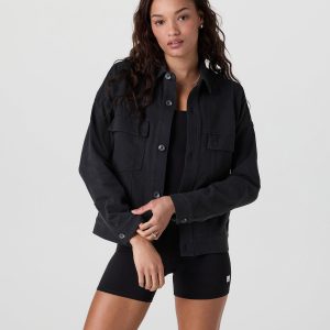 Mackenzie Jacket Washed Black
