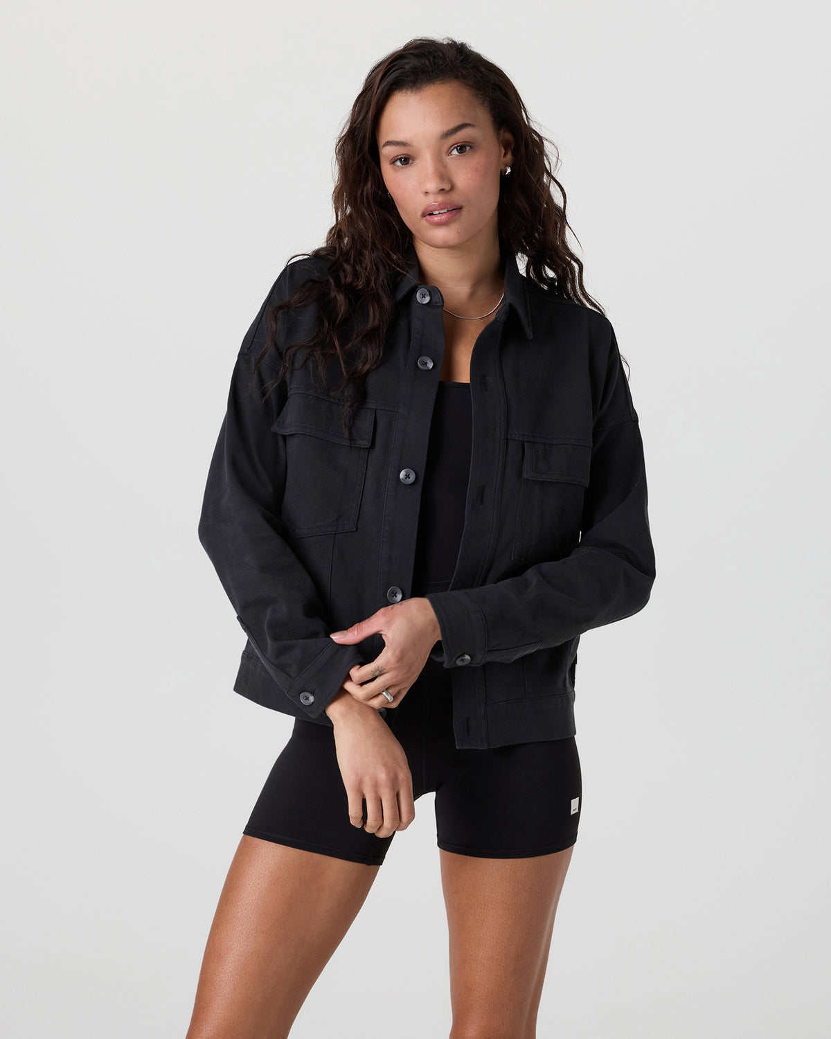 Mackenzie Jacket Washed Black