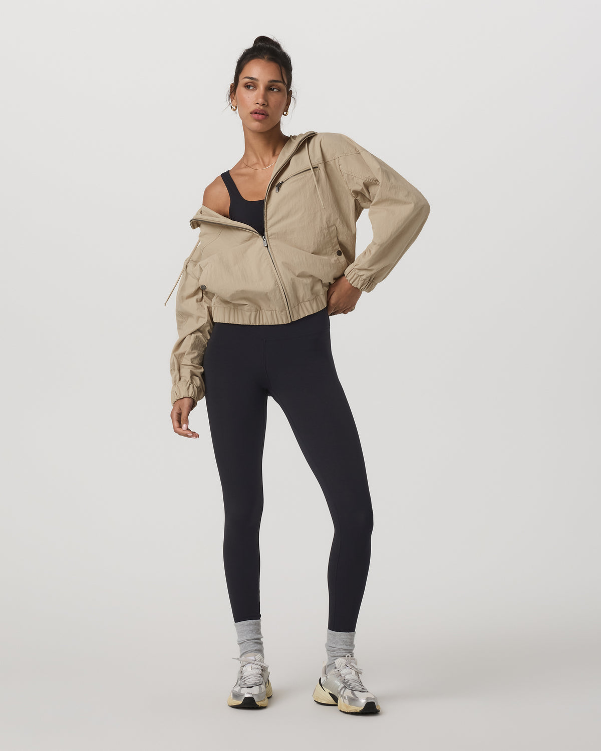 Ventana Jacket Women's Khaki Lifestyle Jacket - Image 4