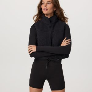 Alpine Vest Women's Black Fleece Vest