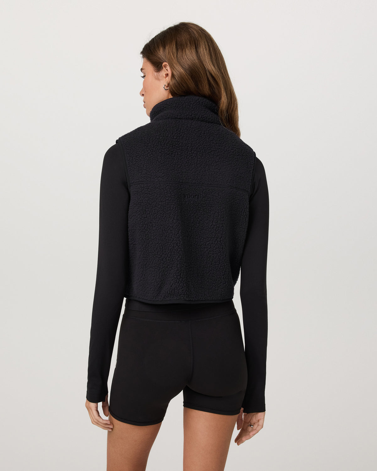 Alpine Vest Women's Black Fleece Vest - Image 3
