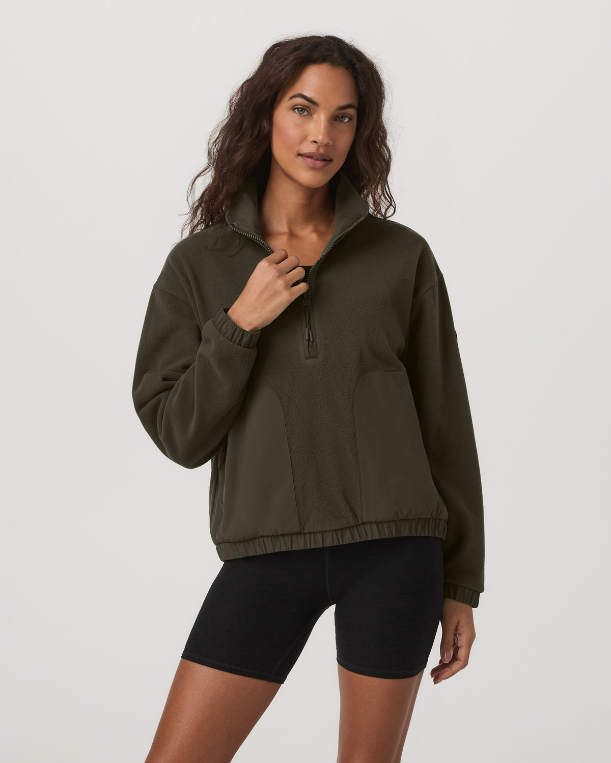 Women's Aspen Half Zip Women's Olive Pullover
