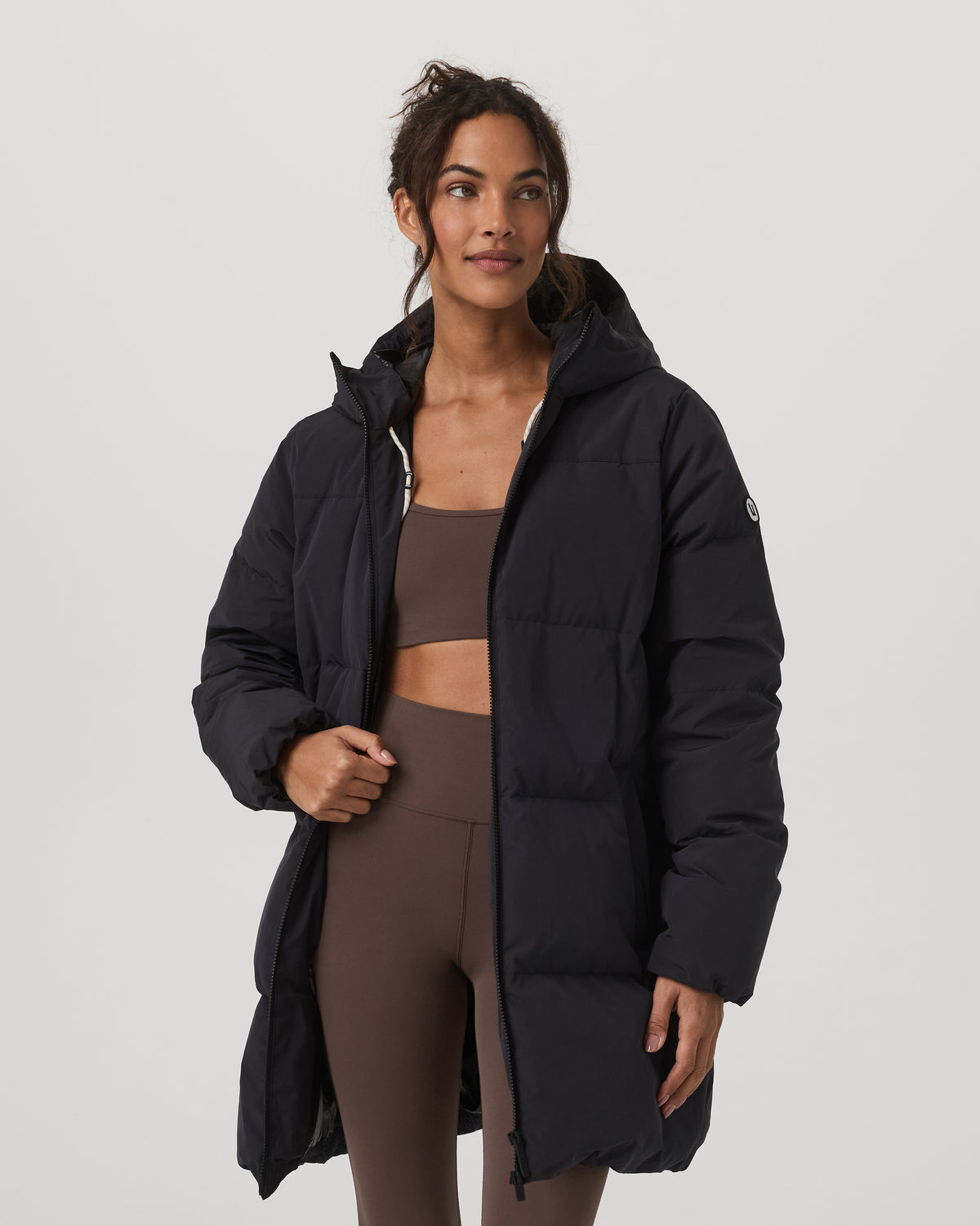 Mammoth Down Parka Women's Black Insulated Jacket - Image 2