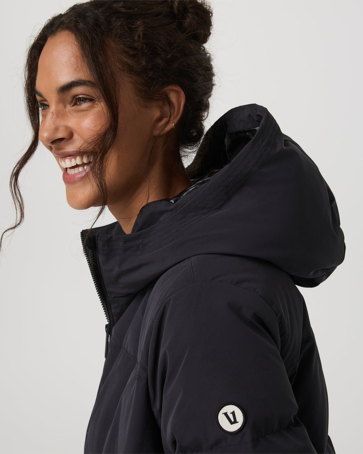 Mammoth Down Parka Women's Black Insulated Jacket - Image 5