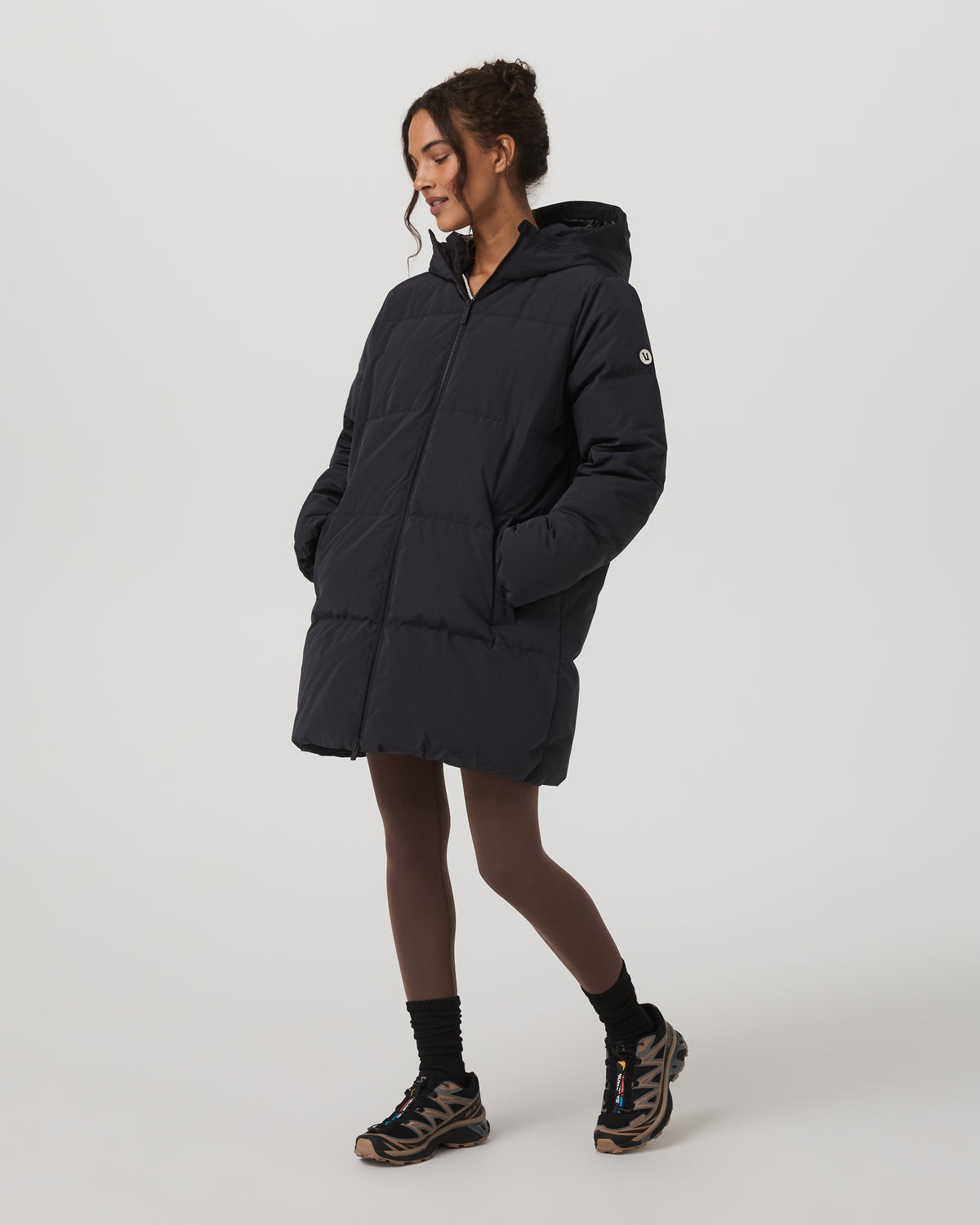Mammoth Down Parka Women's Black Insulated Jacket - Image 6