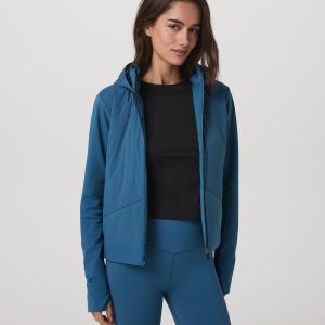 Chilled Out Full Zip Women's Lagoon Training Jacket