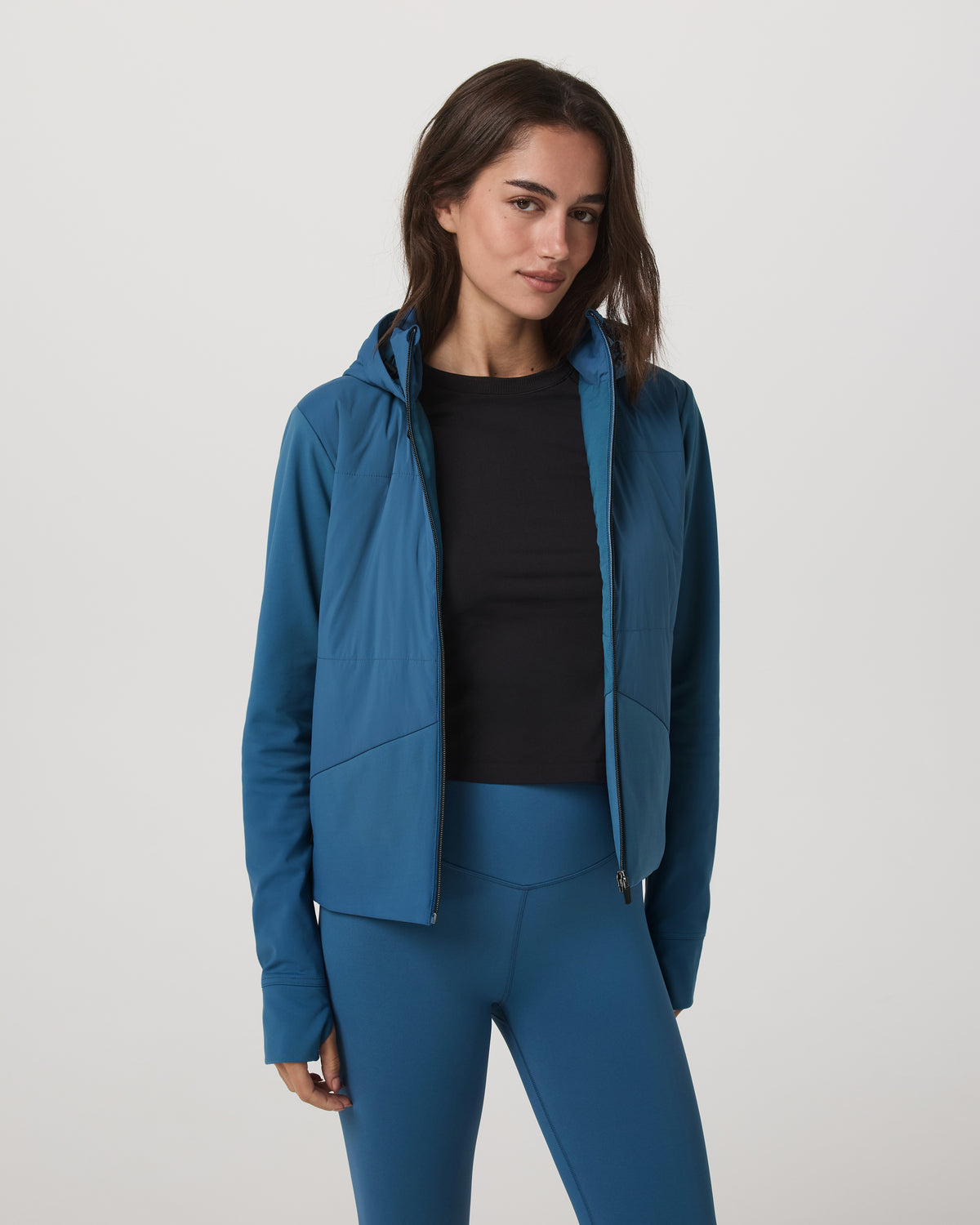 Chilled Out Full Zip Women's Lagoon Training Jacket