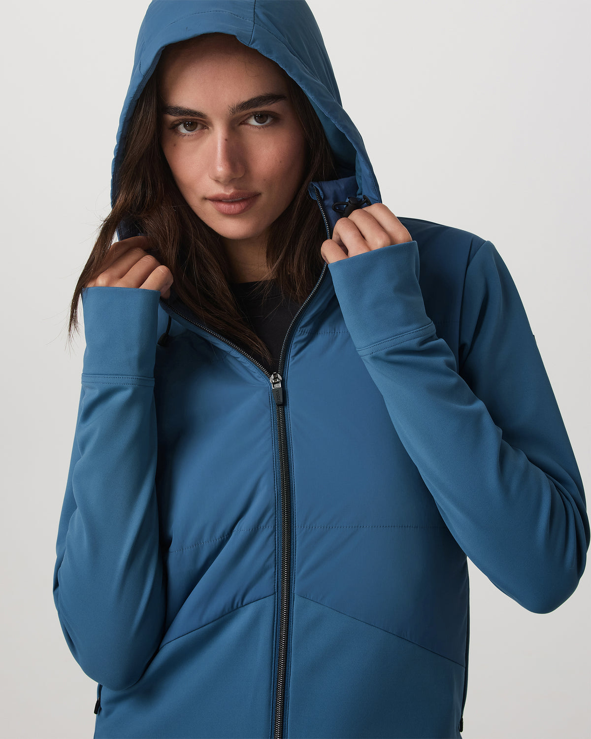 Chilled Out Full Zip Women's Lagoon Training Jacket - Image 2