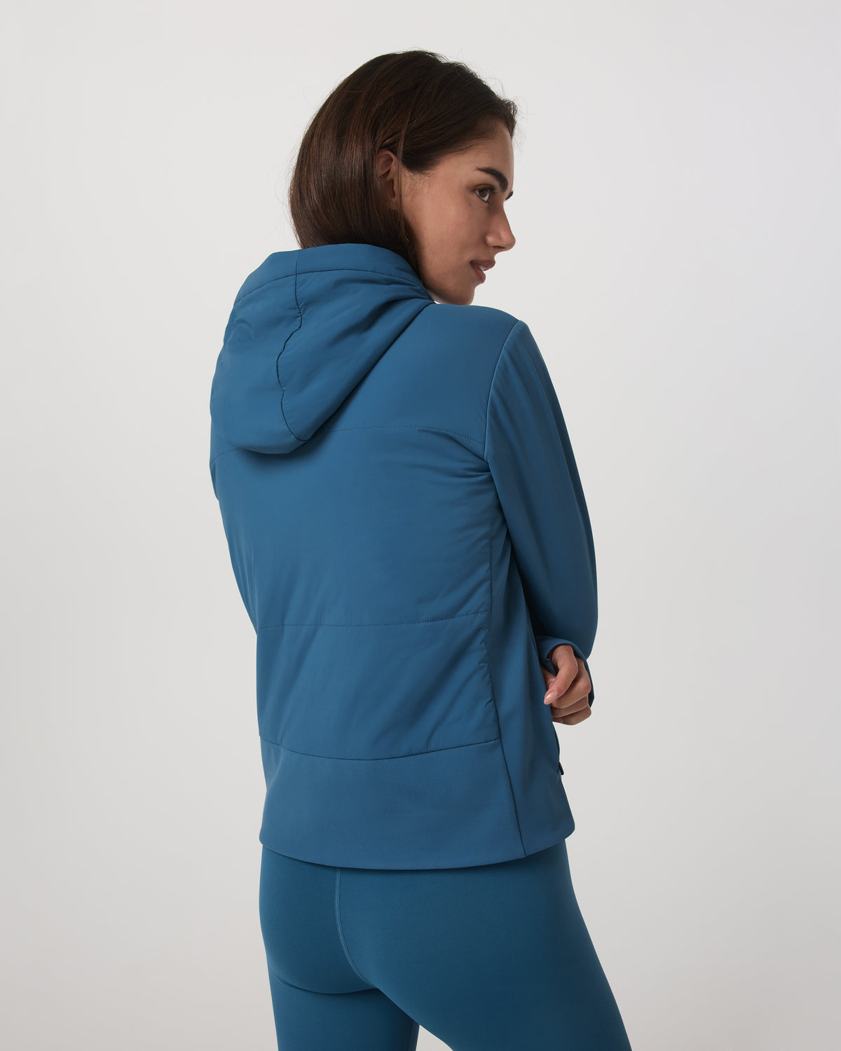 Chilled Out Full Zip Women's Lagoon Training Jacket - Image 3
