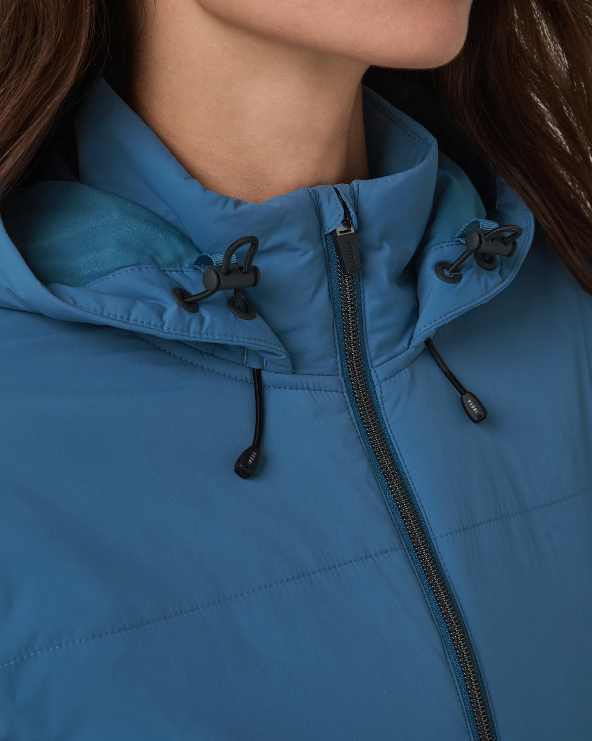 Chilled Out Full Zip Women's Lagoon Training Jacket - Image 5