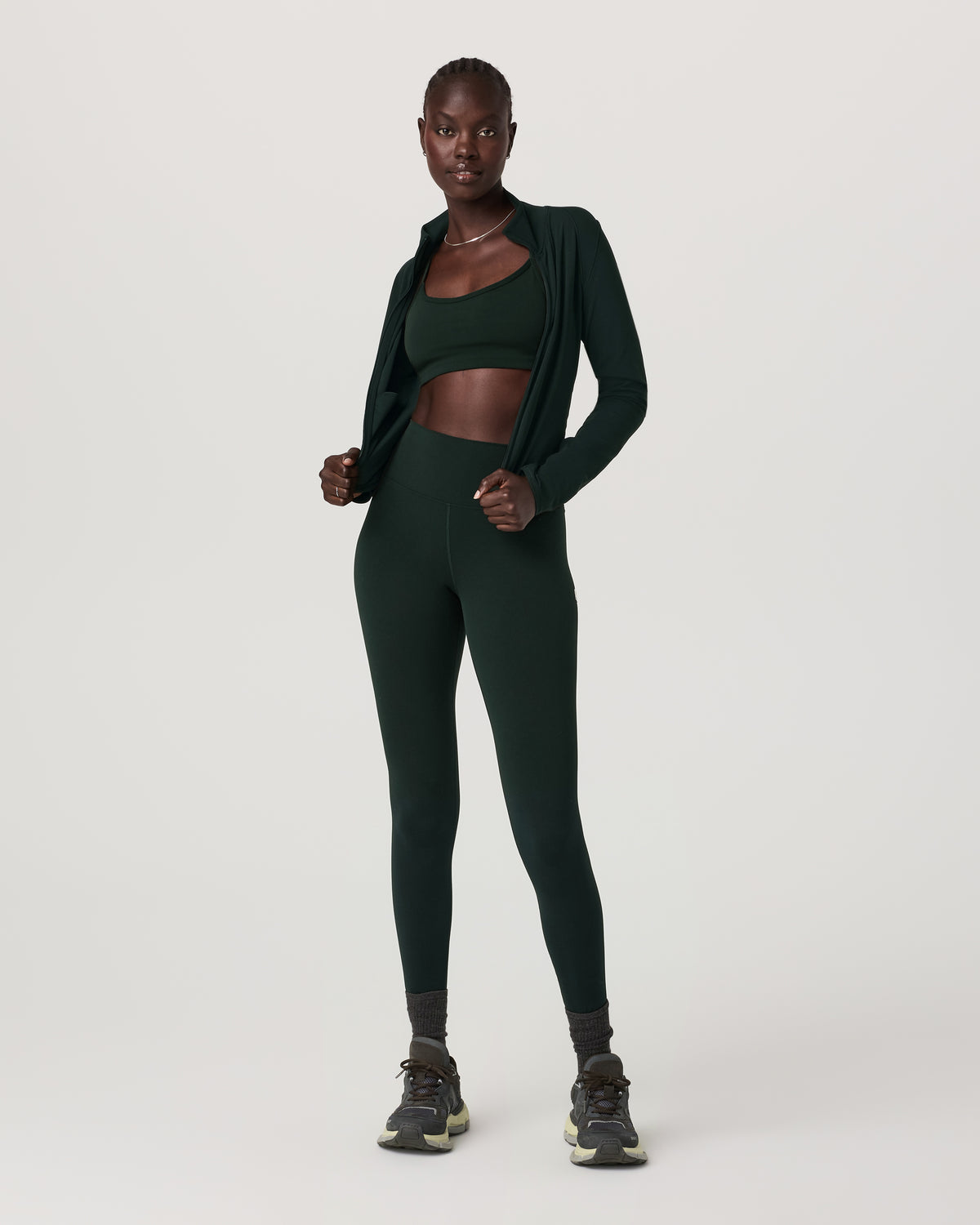 Vuori AllTheFeels? Full Zip Women's Evergreen Jacket - Image 2