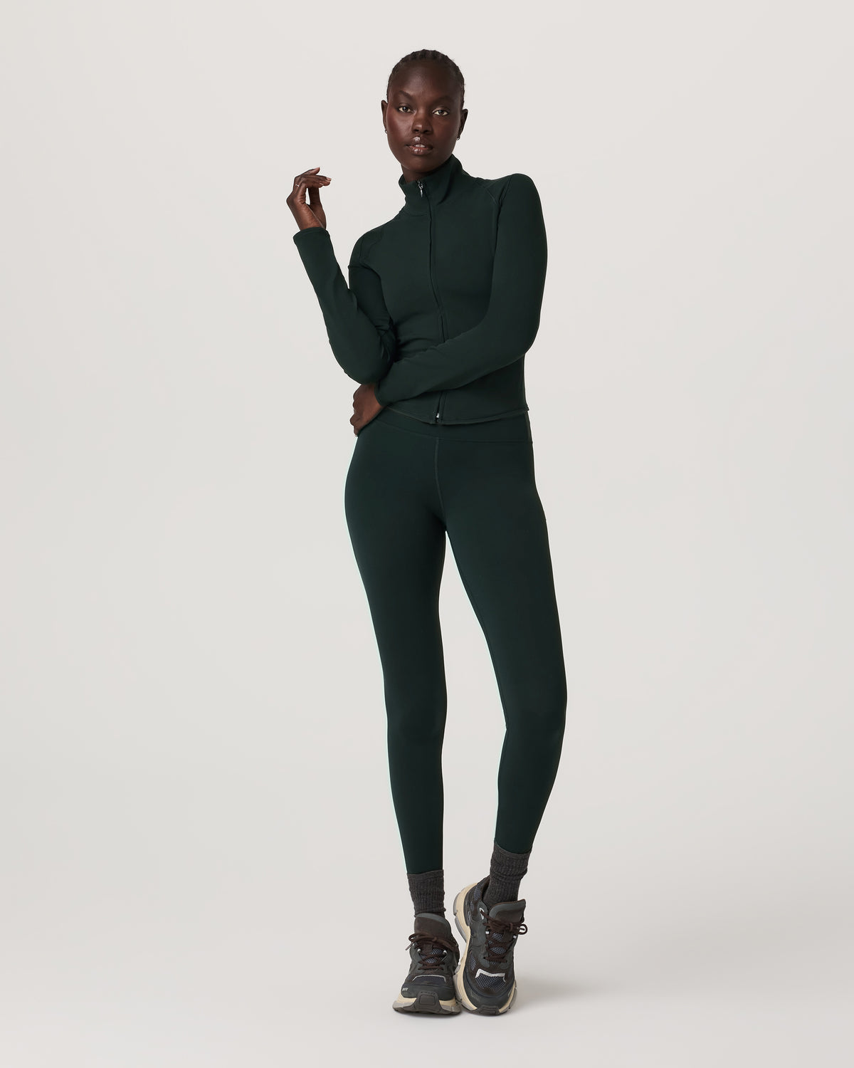 Vuori AllTheFeels? Full Zip Women's Evergreen Jacket - Image 6