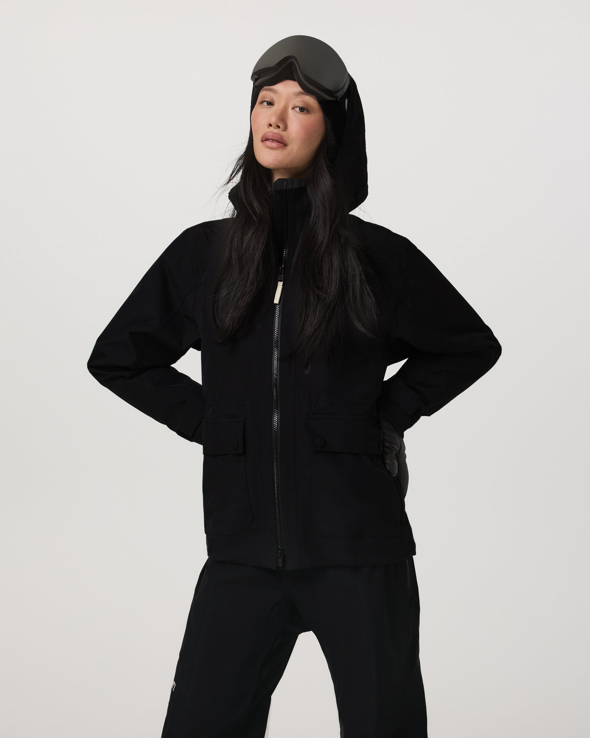 Women's Taika Snow Shell Black Ski/Board Jacket
