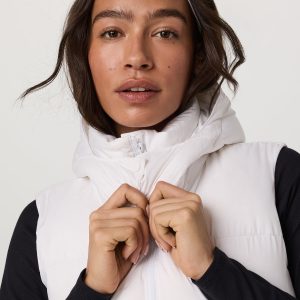 Alta Down Vest Women's White Sleeveless Vest