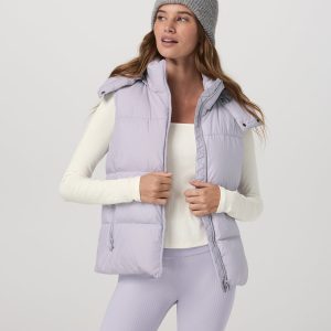Alta Down Vest Women's Lavender Ice Sleeveless Vest
