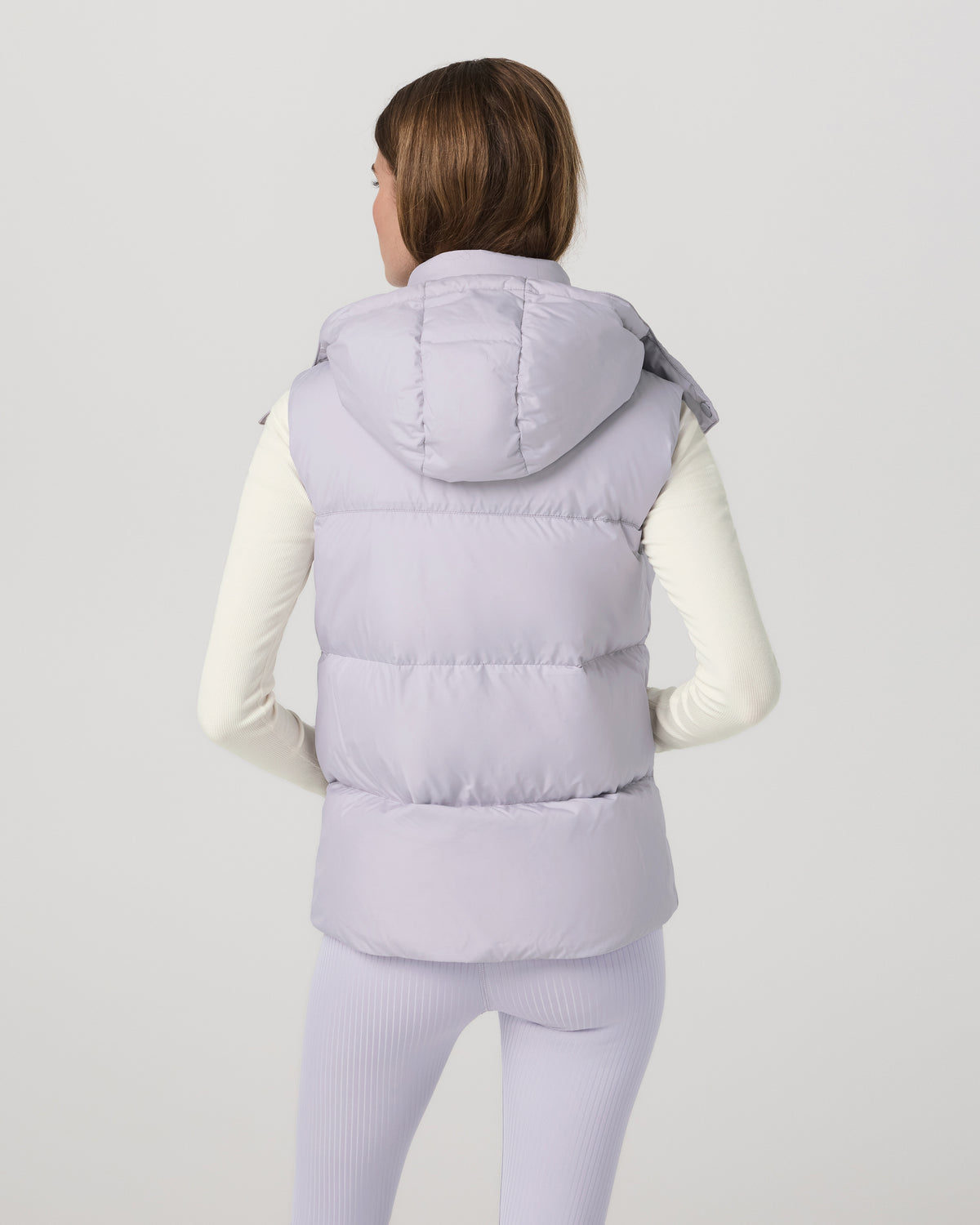 Alta Down Vest Women's Lavender Ice Sleeveless Vest - Image 3