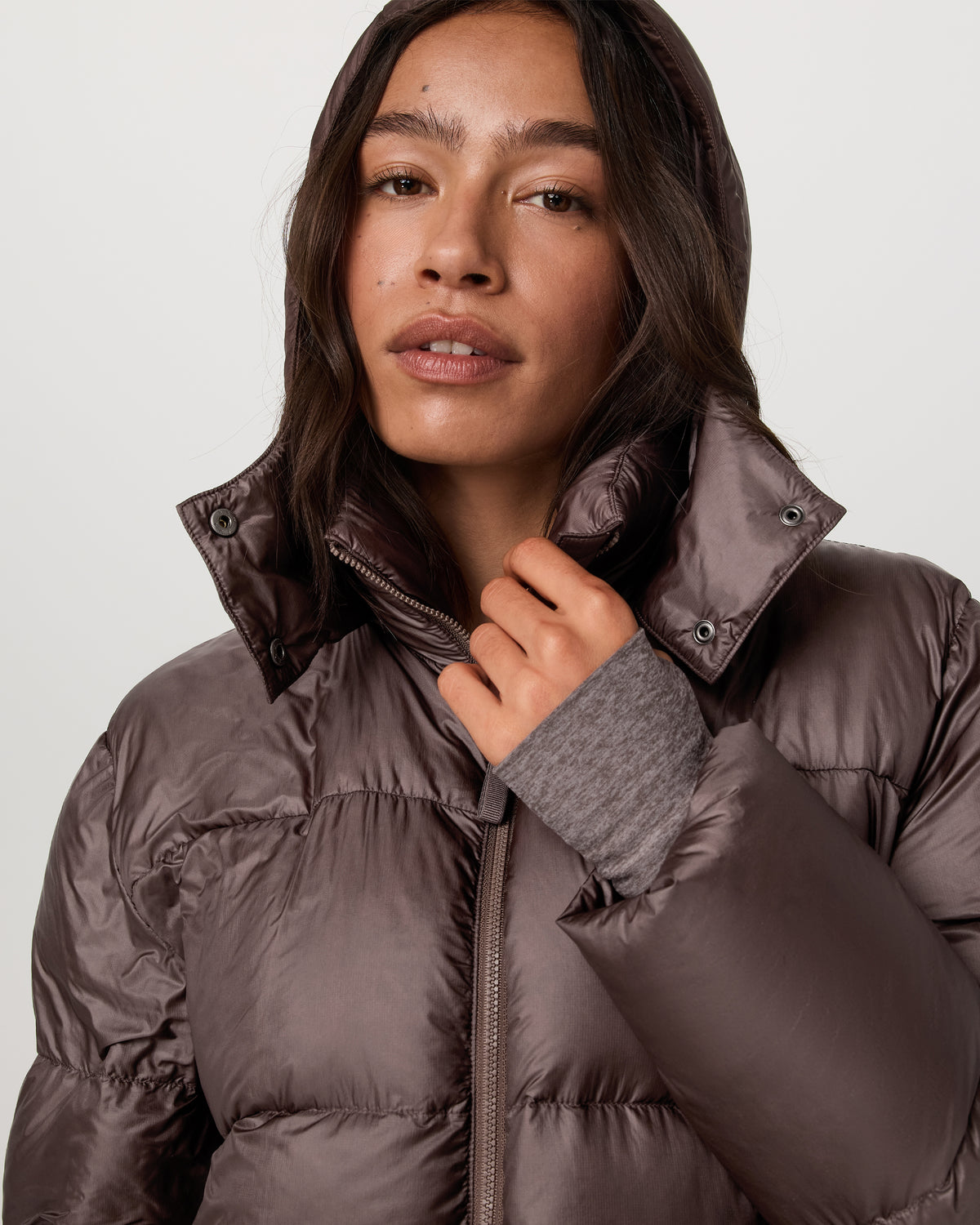 Vail Long Down Jacket Women's Huckleberry Down Coat - Image 2