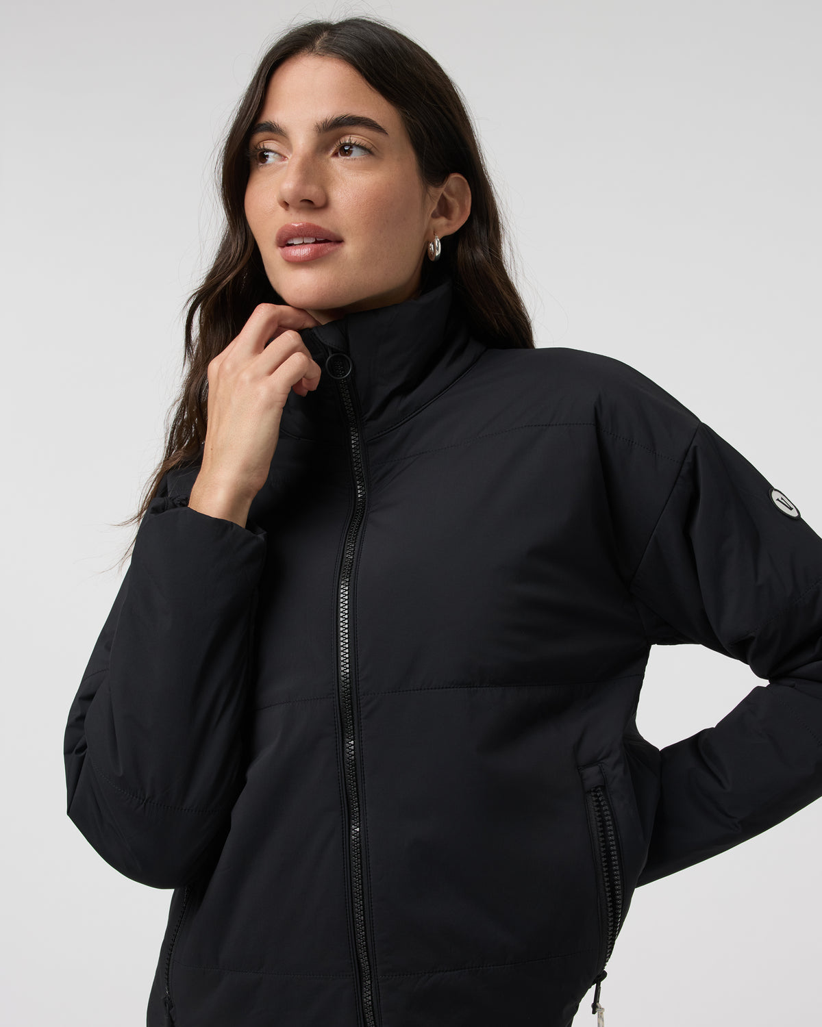 Canyon Insulated Jacket Black Lightweight Jacket - Image 2