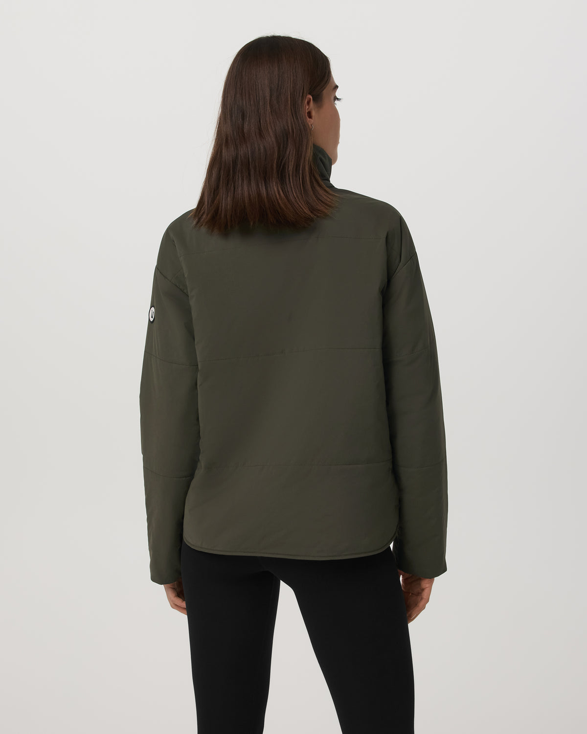 Canyon Insulated Jacket Women's Olive Full-Zip Jacket - Image 3