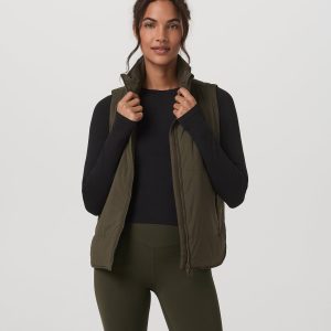 Canyon Insulated Vest Women's Olive Lightweight Vest