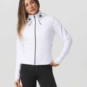 Chilled Out Full Zip Women's White Training Jacket