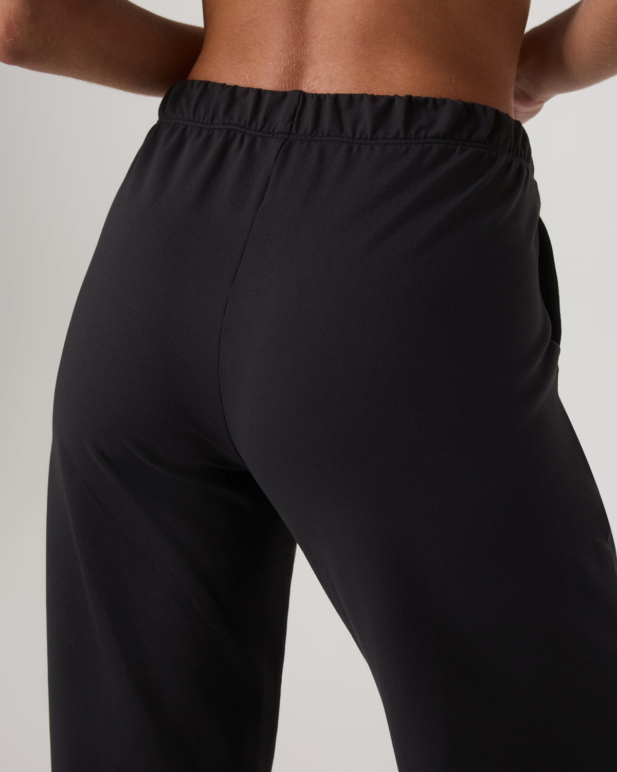 Halo Straight Leg Pant Women's Solid Black Pants - Image 5