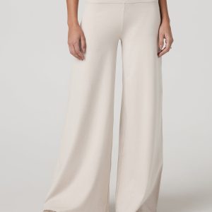 Halo Easy Wideleg Pant Women's Ecru Heather Pants