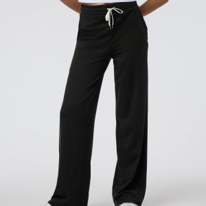 Halo Essential Wideleg - Long Black Heather
