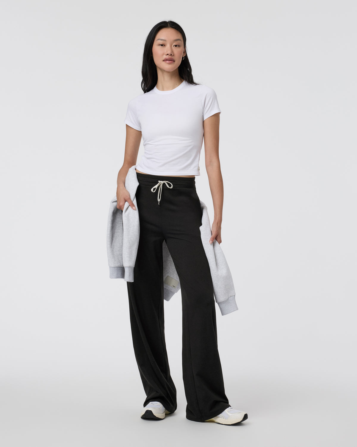 Halo Essential Wideleg - Long Black Heather - Image 2