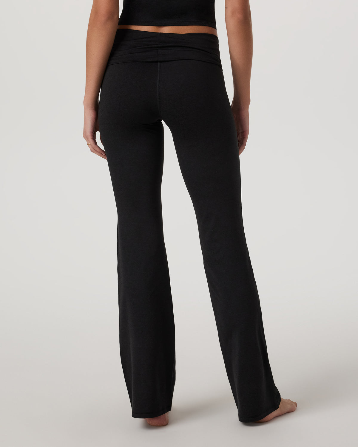 Halo Foldover Pant Black Heather - Image 3