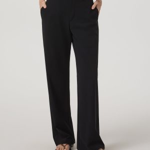 Miles Trouser Women's Black Straight Leg Pants