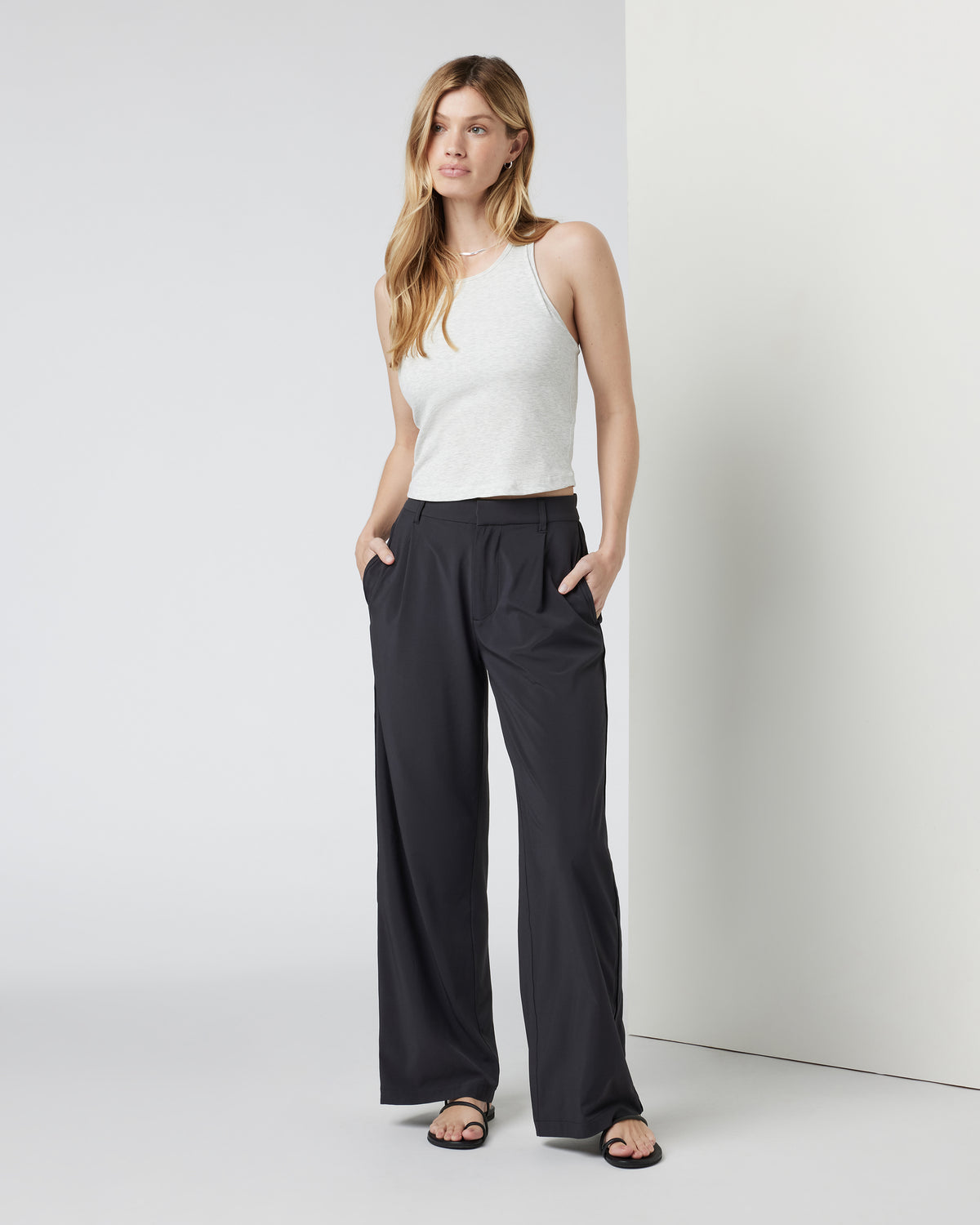 Villa Trouser-Short Black Tailored Pants - Image 2