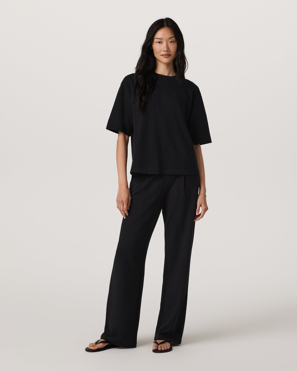 Maven Wideleg Pant Women's Black Lounge Pants - Image 6