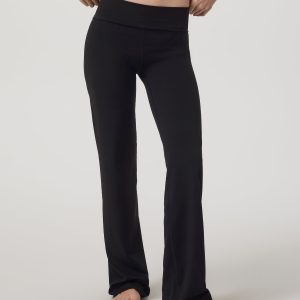 Vuori AllTheFeels? Foldover Pant Women's Black Pants