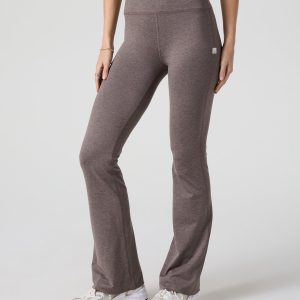 Halo Slim Flare Pant Chia Heather Pants