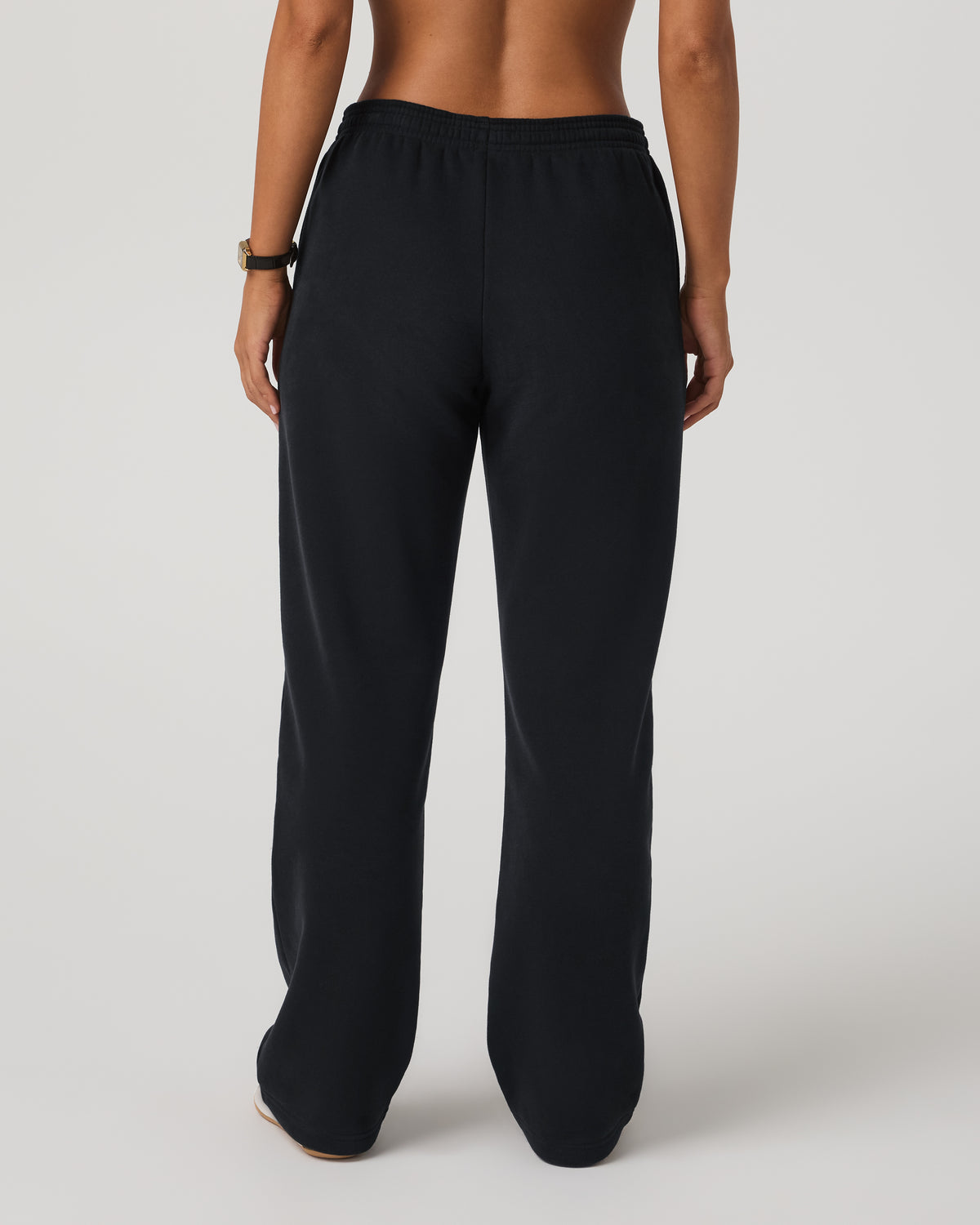 Women's Restore Straight Leg Sweatpant Washed Black - Image 3