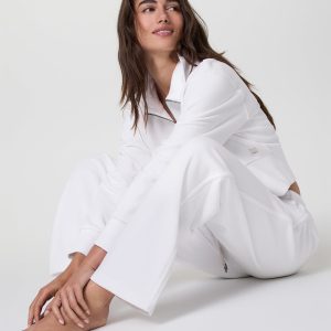 Sedona Straight Leg Sweatpant White