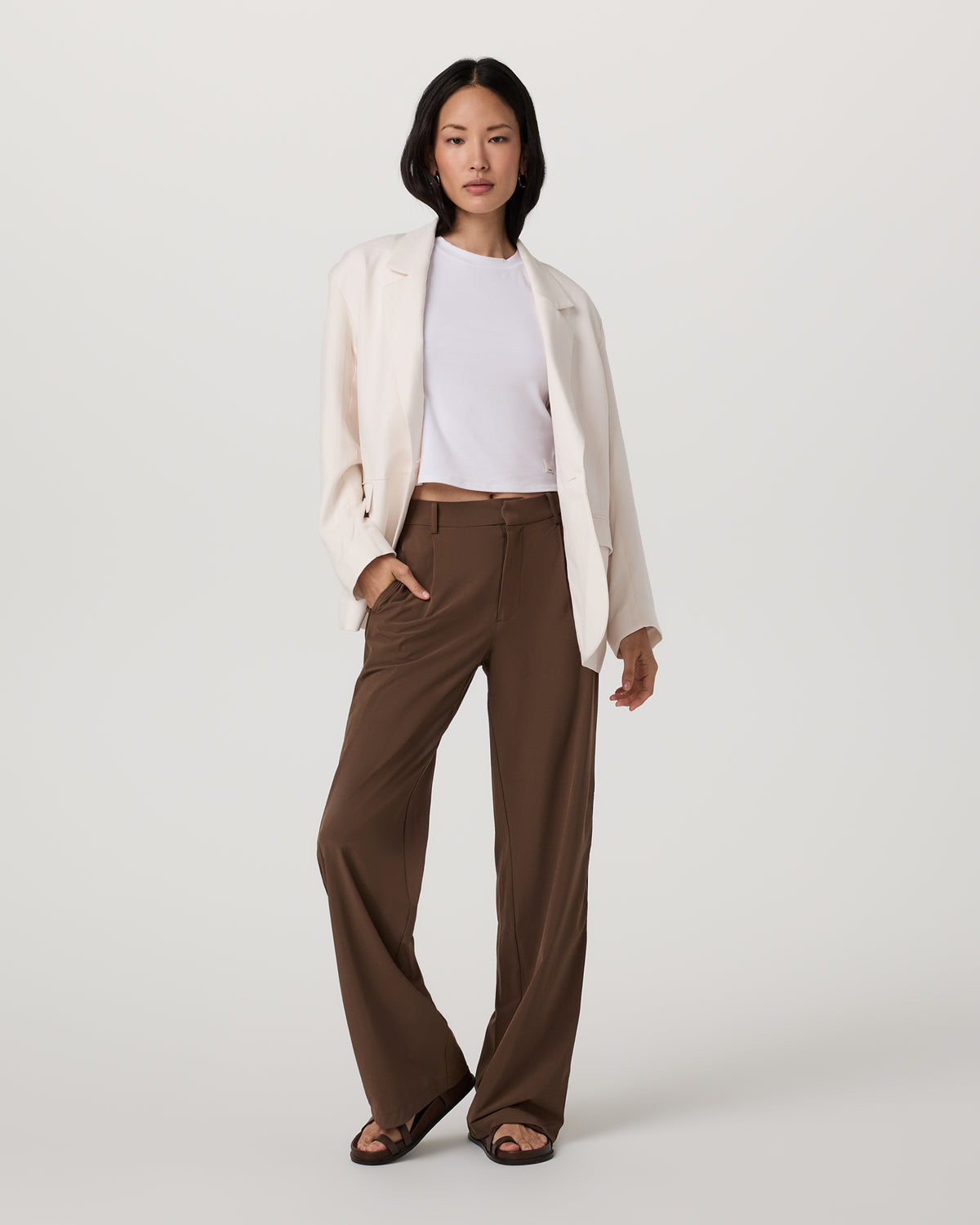 Villa Trouser Women's Espresso Trouser Pants - Image 2
