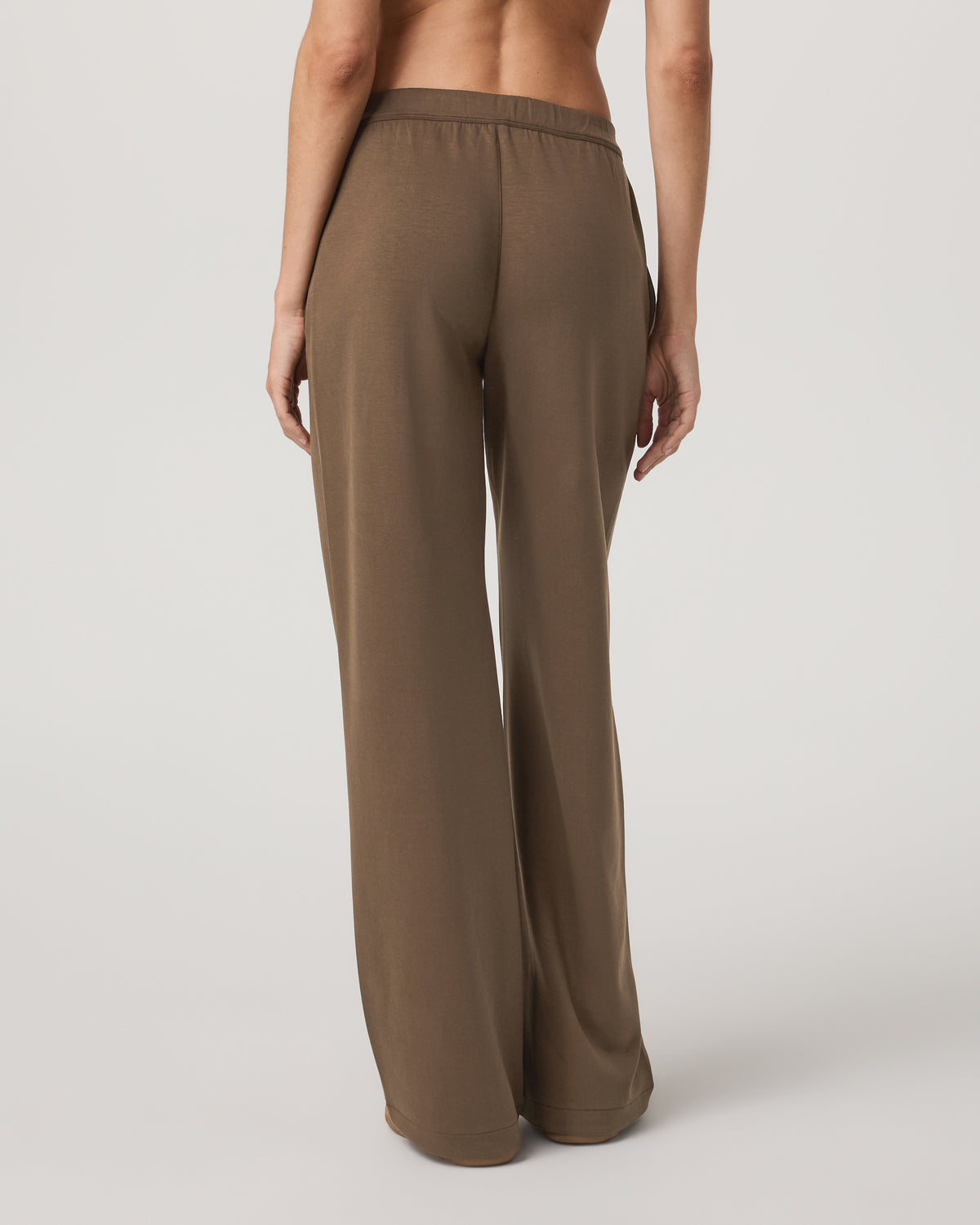Compose Wideleg Pant Espresso Mid-High Rise Pants - Image 3