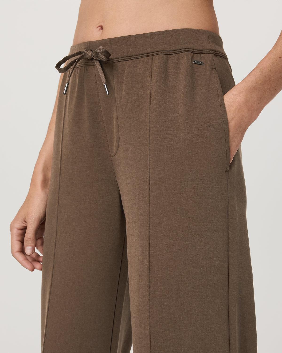 Compose Wideleg Pant Espresso Mid-High Rise Pants - Image 4