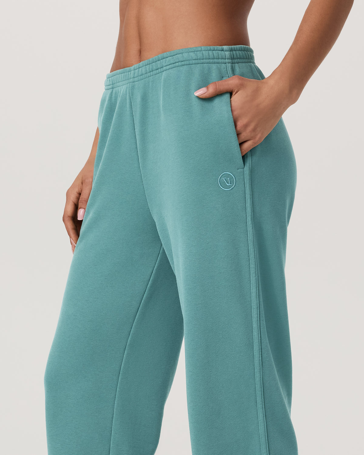 Sedona Straight Leg Sweatpant Women's Bluegrass Pants - Image 2