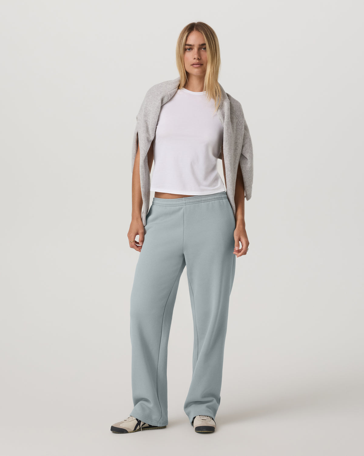 Restore Straight Leg Sweatpant Women's Blue Haze Pants - Image 6