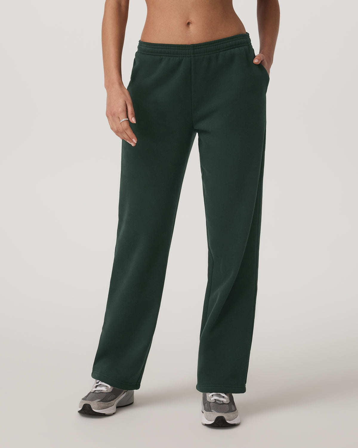 Restore Straight Leg Sweatpant - Short Evergreen Pants
