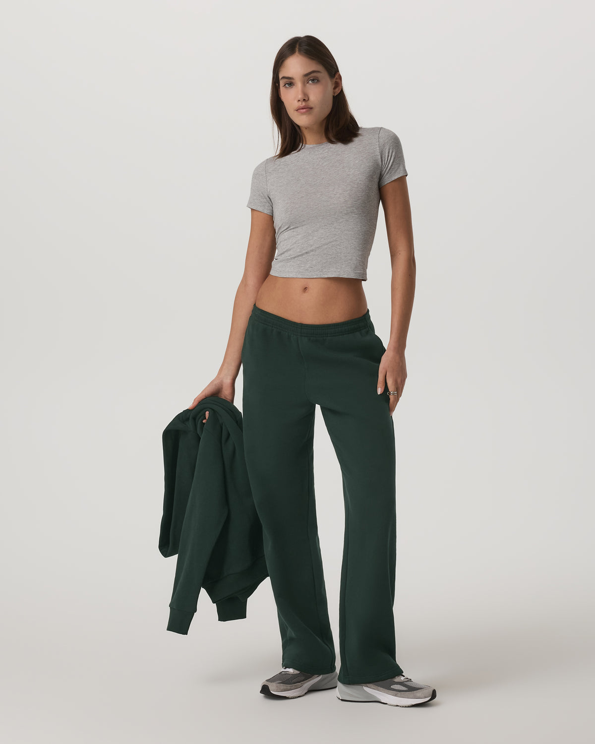 Restore Straight Leg Sweatpant - Short Evergreen Pants - Image 4
