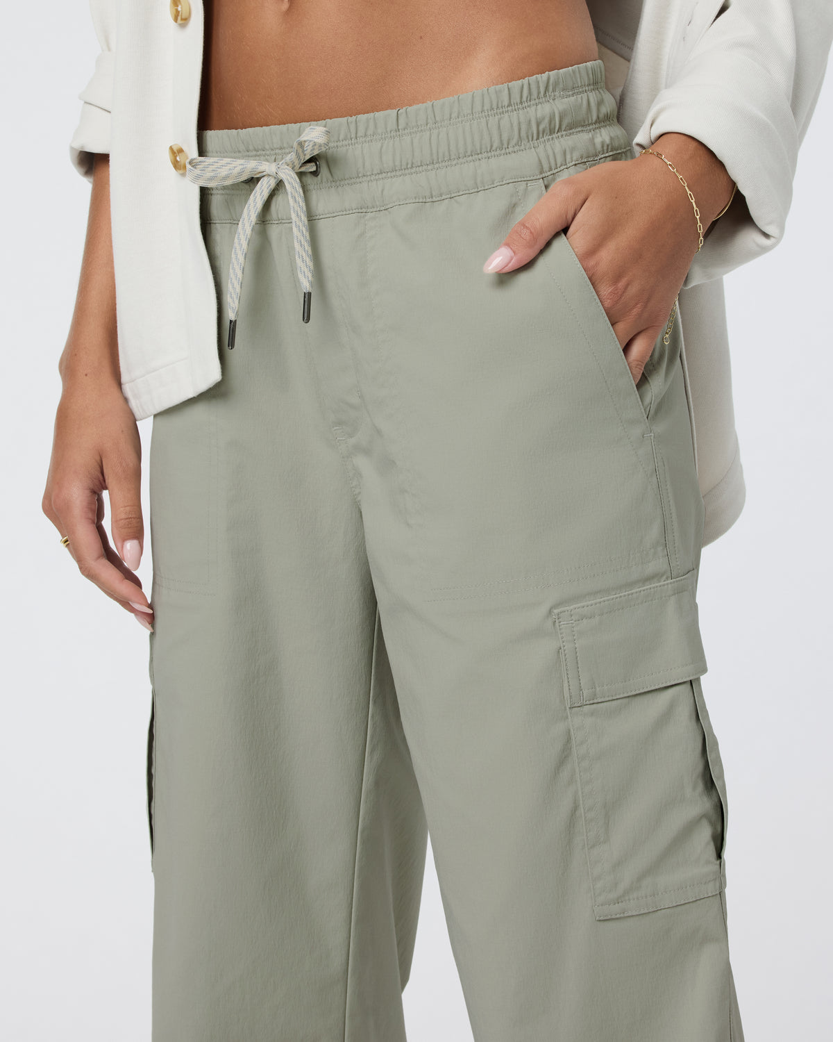 Birch Cargo Pant Women's Talc Pants - Image 4