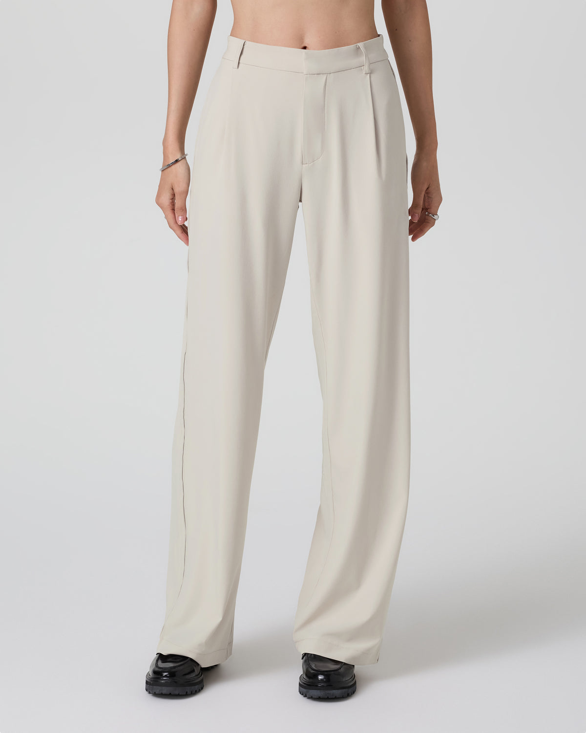 Villa Trouser-Long Mushroom Tailored Pants